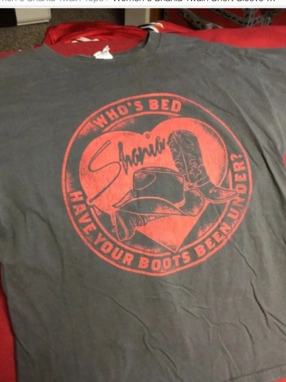 Ladies Shania Twain tshirt